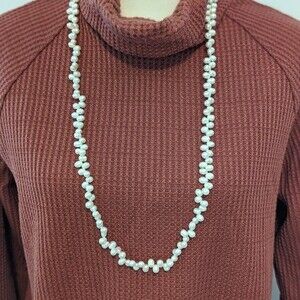 Double Strung Freshwater Pearl Necklace -36"